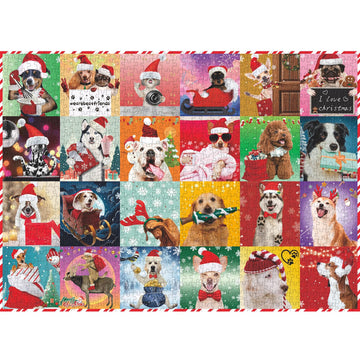 Puzzle per cani di Natale puzzle 1000 pezzi